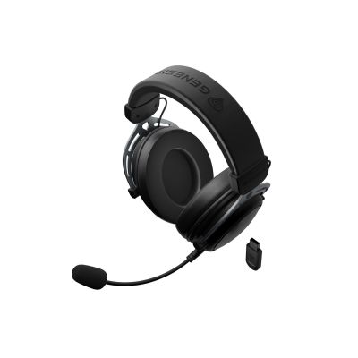 6. GENESIS Toron 706 Zestaw słuchawkowy Przewodowy i Bezprzewodowy Opaska na głowę Gaming USB Type-C Bluetooth Czarny