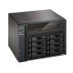 4. NAS Asustor AS6808T; Tower; 8x (3.5" SATA HDD/ 2.5" SSD); AMD Ryzen Embedded V3C14; 16G ECC DDR5 SODIMM (max. 64GB), 2x 10GbE, 2x 5GbE, 4x M.2 2280 NVMe PCIe 4.0, 2x USB4, 2x USB 3.2 Gen, 1x optional 10 GbE card
