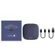 23. CARLINKIT Adapter bezprzewodowy AI Box z Androidem 13 - 8 GB + 128 GB do oryginalnych radioodbiorników samochodowych z CarPlay niebieski