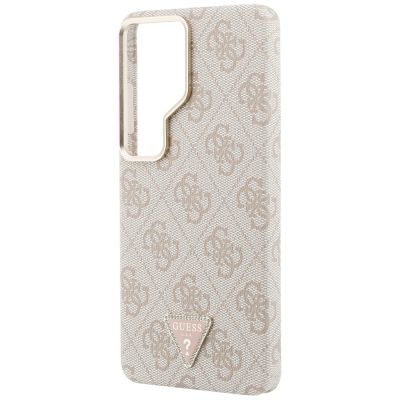 6. Etui Guess 4G Triangle Logo MagSafe na Samsung Galaxy S26 Ultra - różowe