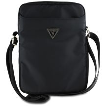 Torba Guess Nylon Triangle Logo na tablet 10" - czarna