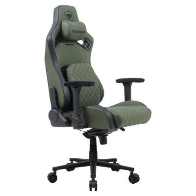 6. COUGAR DEFENSOR S ARMY GREEN F Uniwersalny fotel dla gracza Tapicerowane siedzisko Zielony