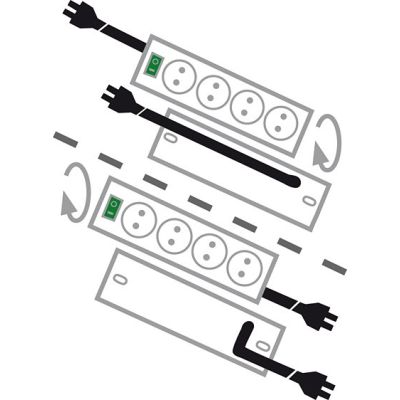 4. Listwa przeciwprzepięciowa Brennenstuhl Primera-Tec 3500W, 7 gniazd, 2.0m, Niemcy