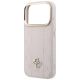 6. Etui Guess Stripe Peony 4G Logo MagSafe na iPhone 17 Pro Max / 18 Pro Max - różowe