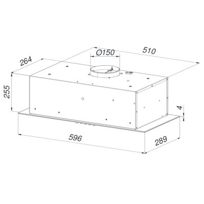 2. Okap MAAN Ares 60 Soft Touch czarny