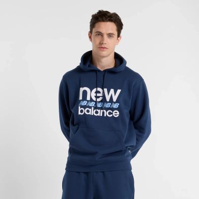 7. Bluza New Balance Sport Graphic Fleece Hoodie NNY M MT51941NNY