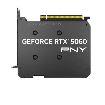 21. PNY GeForce RTX 5060 Single Fan NVIDIA 8 GB GDDR7