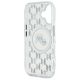 7. Etui Karl Lagerfeld IML Monogram Karl & Choupette Head MagSafe na iPhone 16 - przezroczyste