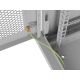 14. SZAFA INSTALACYJNA RACK WISZĄCA 19" 4U 600X450 SZARA DRZWI PERFOROWANE LANBERG (FLAT PACK)