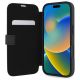 5. Etui Mercedes Leather Wood Imitation na iPhone 16 - czarne