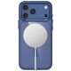 4. Etui Tech-Protect Magmat Magsafe CC na iPhone 17 Pro Max / 18 Pro Max - przezroczysto-granatowe