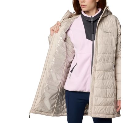 4. Columbia Powder Lite II Mid Jacket 2089371278 Beżowe L