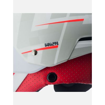 4. Kask narciarski ROSSIGNOL HERO Slalom Impacts white z gardą