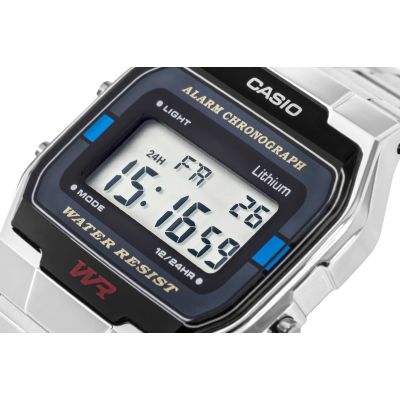 12. Zegarek CASIO A163WA-1QES Unisex + BOX