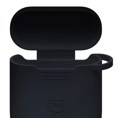 9. Etui 3mk Silicone AirPods Case na Apple AirPods 2 - czarne