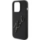 6. Etui Karl Lagerfeld Silicone Karl Script na iPhone 15 Pro - czarne