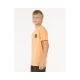2. T-Shirt dziecięcy RIP CURL Wetsuit Icon Tee - Kids pomarańczowy