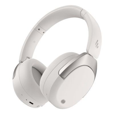 Edifier W830NB Zestaw słuchawkowy Przewodowy i Bezprzewodowy Opaska na głowę Połączenia/muzyka USB Type-C Bluetooth Piaskowy, Biały
