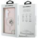 8. Etui Karl Lagerfeld IML Peekaboo Choupette MagSafe na Samsung Galaxy S26 - różowe