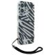 3. Etui Karl Lagerfeld IML Zebra Pattern & Cord na iPhone 16 - czarne