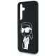 6. Etui Karl Lagerfeld Silicone Graffiti Ikonik Printed Logo MagSafe Samsung Galaxy S25 czarny