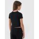3. Dziewczęcy top basic t-shirt 4F 4FJWSS25TTSHF1852-20S