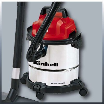 4. Einhell TC-VC 1812 S 12 l Cylinder próżniowy Suchy i Mokry 1250 W