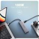 4. Axagon HMC-5H60 stacja dokująca Przewodowa USB 3.2 Gen 1 (3.1 Gen 1) Type-C Szary