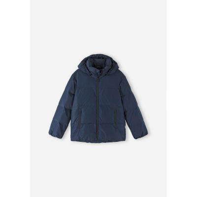 11. Kurtka puchowa dziecięca Reima Down jacket. Paimio Navy  Age 3 Junior Unisex wodoodporna granatowa (5100282A-6980)