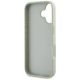7. Etui Guess Grained Big 4G Logo Small Classic Logo na iPhone 16 - zielone