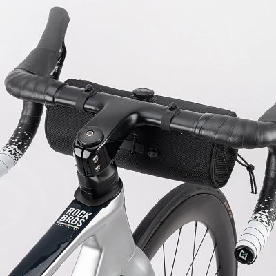 5. Torba rowerowa Rockbros TL002 ROAD TO SKY 1,5 l na kierownicę wodoodporna - czarna