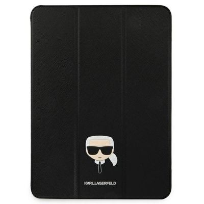 Etui Karl Lagerfeld Saffiano Karl Head Book Cover na iPad Pro 11" - czarne