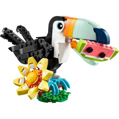 3. LEGO Creator 3w1 31173 - Dzikie zwierzęta: Tropikalny tukan