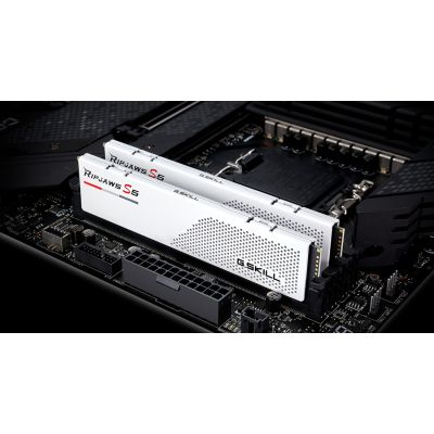 5. G.Skill Ripjaws S5 / F5-5600J3636D32GX2-RS5W moduł pamięci 64 GB 2 x 32 GB DDR5 288-pin DIMM