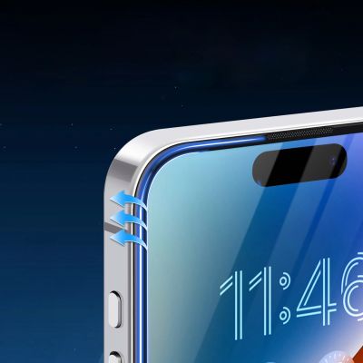 7. Szkło hartowane Joyroom JR-MKN0313 Corning Eyecare na iPhone 15 Plus/16 Plus