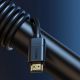 11. Baseus kabel przewód HDMI 2.0 4K 60 Hz 3D HDR 18 Gbps 1 m czarny (CAKGQ-A01)