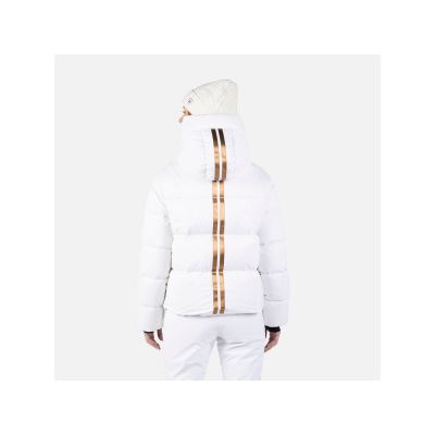 14. Kurtka Rossignol W Ventina Bomber Down Jkt biały