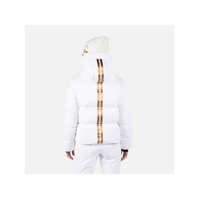 14. Kurtka Rossignol W Ventina Bomber Down Jkt biały