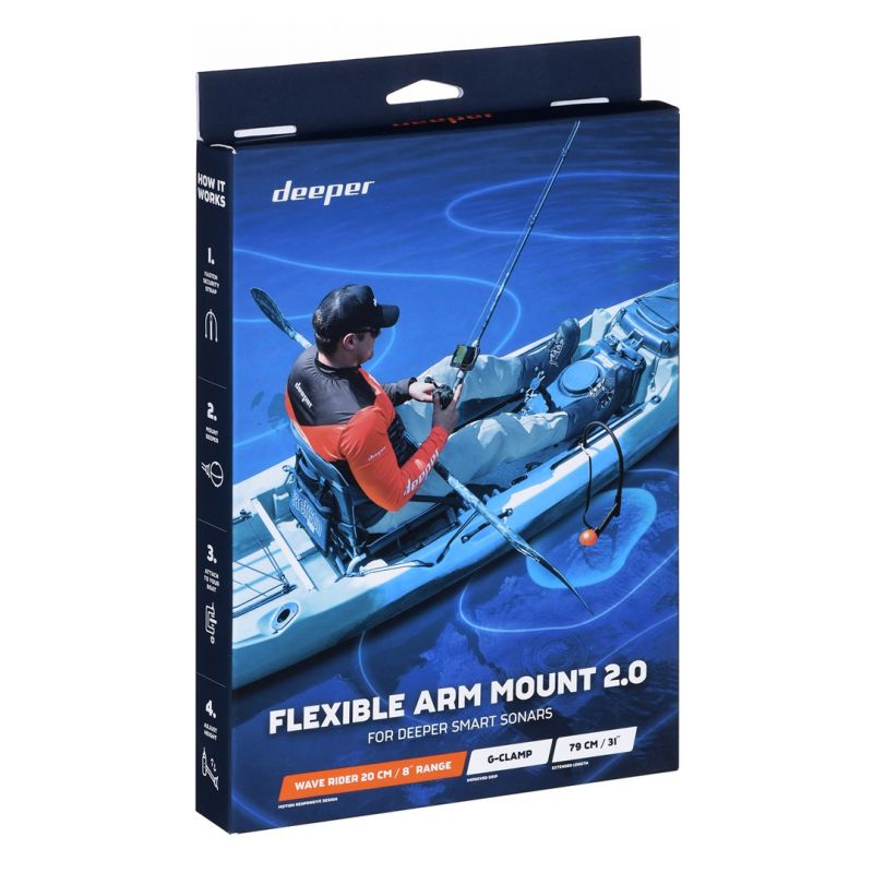4. Uchwyt mocujący Deeper Flexible Arm 2.0