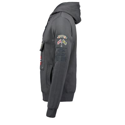 4. Bluza Geographical Norway Gymclass DB 100 M WU4190H-GN-DARKGREY