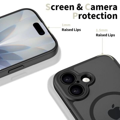 3. Etui Tech-Protect BasicMag MagSafe na iPhone 17 - czarny mat