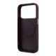 7. Etui Guess Peony 4G Small Logo MagSafe na iPhone 17 Pro / 18 Pro - burgundowe