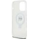 7. Etui Karl Lagerfeld Ring Stand Karl Head MagSafe do iPhone 15 Pro Max - białe