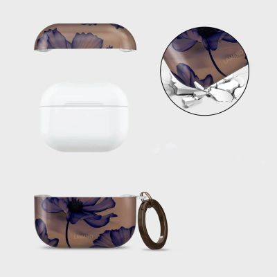 4. Etui Tech-Protect Lamano na AirPods Pro 1 / 2 - brązowo-fioletowe