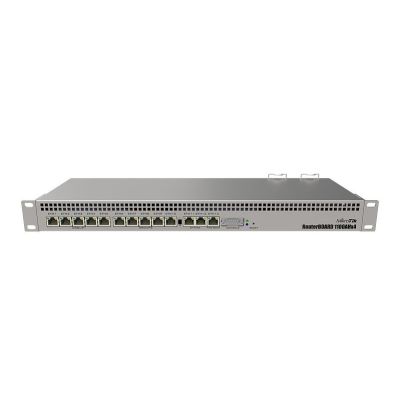 6. Router Mikrotik RB1100AHx4 (RB1100x4) Total Ethernet  Ports:13; Architecture:ARM 32bit; CPU core:4