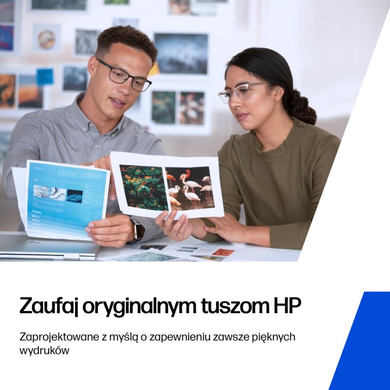 22. HP Oryginalny wkład z błękitnym atramentem 937