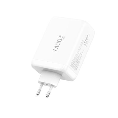 4. Ładowarka sieciowa Tech-Protect NC200W-GaN 4-Porty 200W - biała