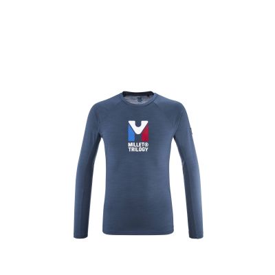 5. Bielizna MILLET M Trilogy Wool Ts Ls granatowy