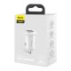 5. Baseus Grain Pro ładowarka samochodowa 2x USB 4,8 A biały (CCALLP-02)