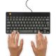 13. R-Go Tools Ergonomiczna R-Go Compact Break klawiatura, z oprogramowaniem do robienia przerw, QWERTY (UK), przewodowa, czarna